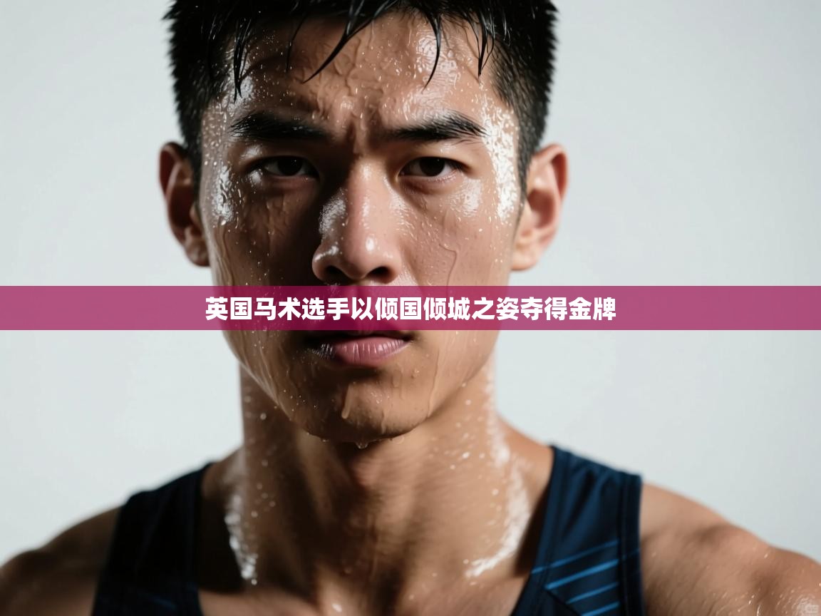 英国马术选手以倾国倾城之姿夺得金牌  第1张